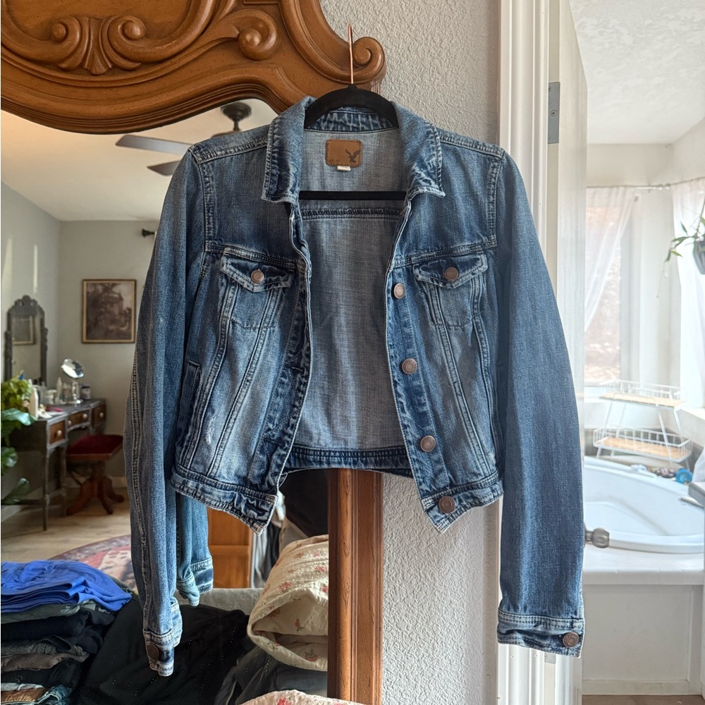 American Eagle Blue Denim Jacket